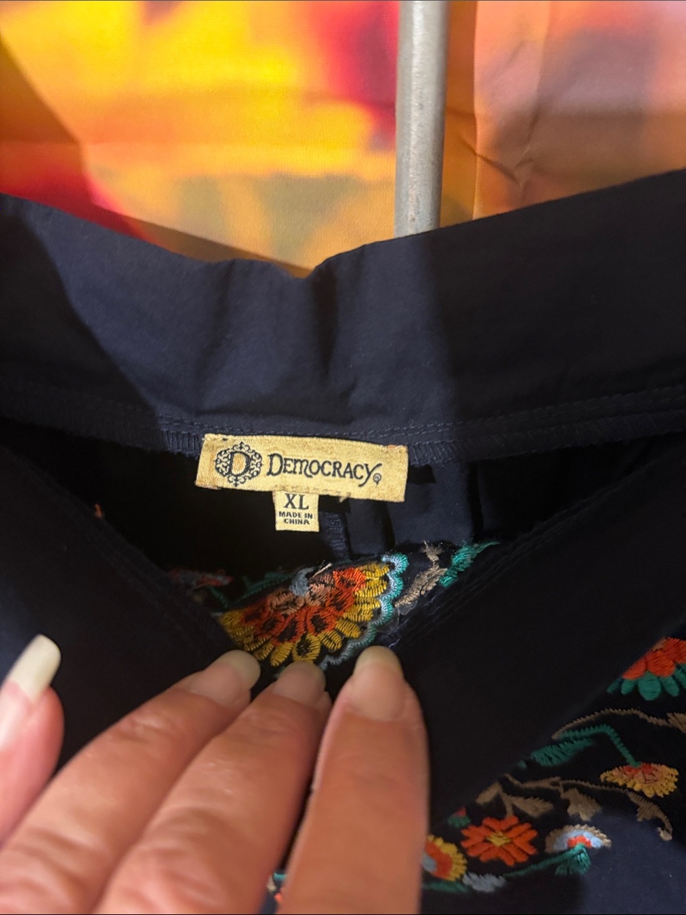 Democracy Cold Shoulder Blouse - Picture 5 of 8